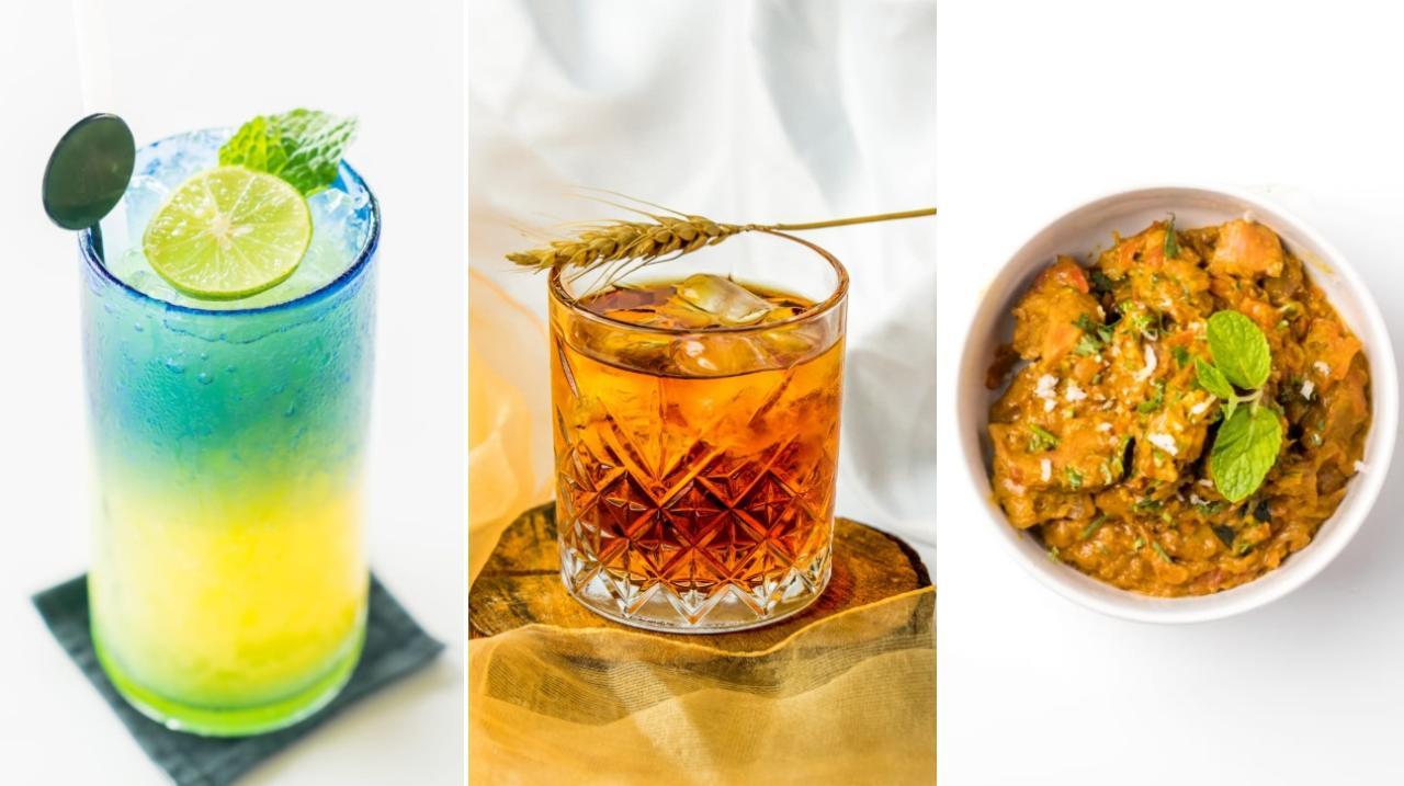 Follow these recipes to gorge on delicious cocktails and non-vegetarian dishes