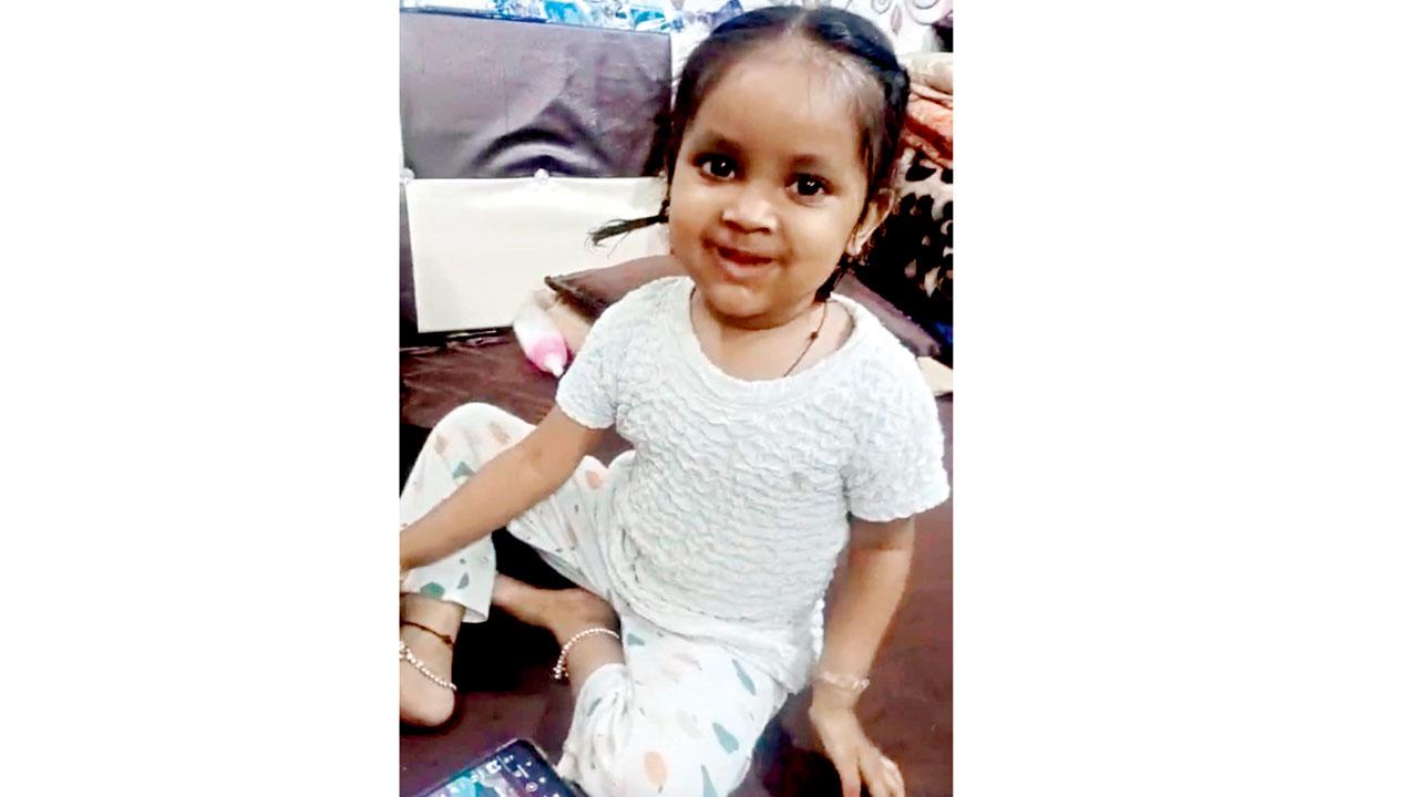 The child, Sana Banu Shaikh