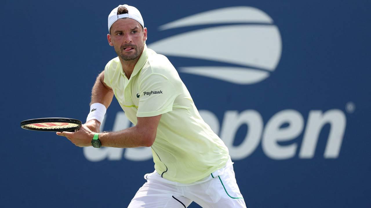 US Open: Grigor Dimitrov ousts Rinky Hijikata to reach third round