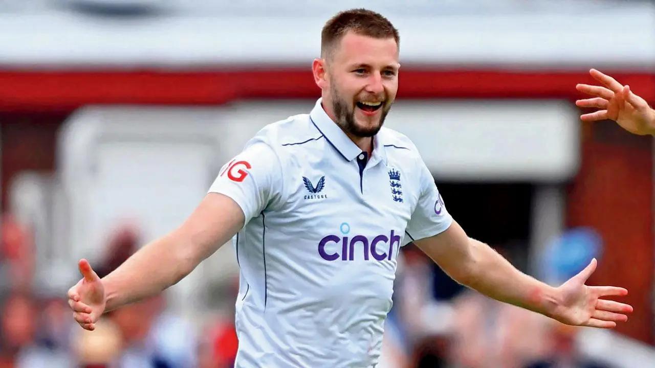 ICC names Gus Atkinson as Player of the Month for July