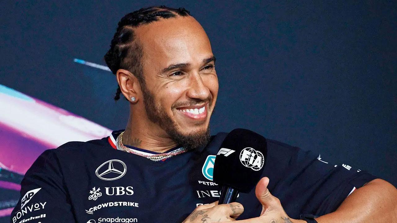 Hamilton top of the pile in second practice