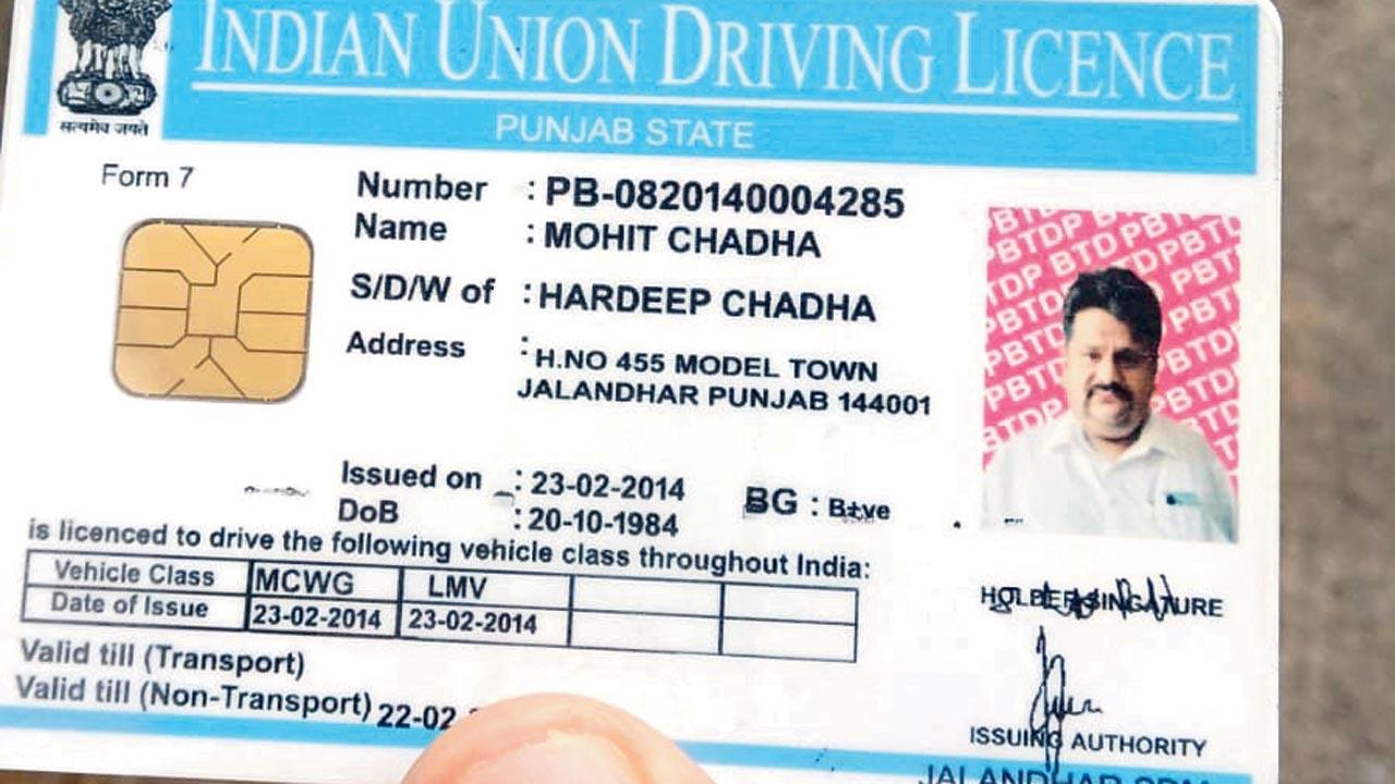 Police are yet to determine if Mohit Chaddha’s Canadian documents are real; the swindler’s riving licence, which was found to be fake