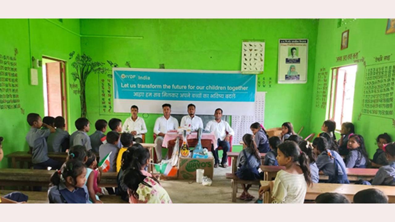 IYDF and Talukdar Cosmetic Shop Provide Aid to No. 9 Sing Gaon Primary School