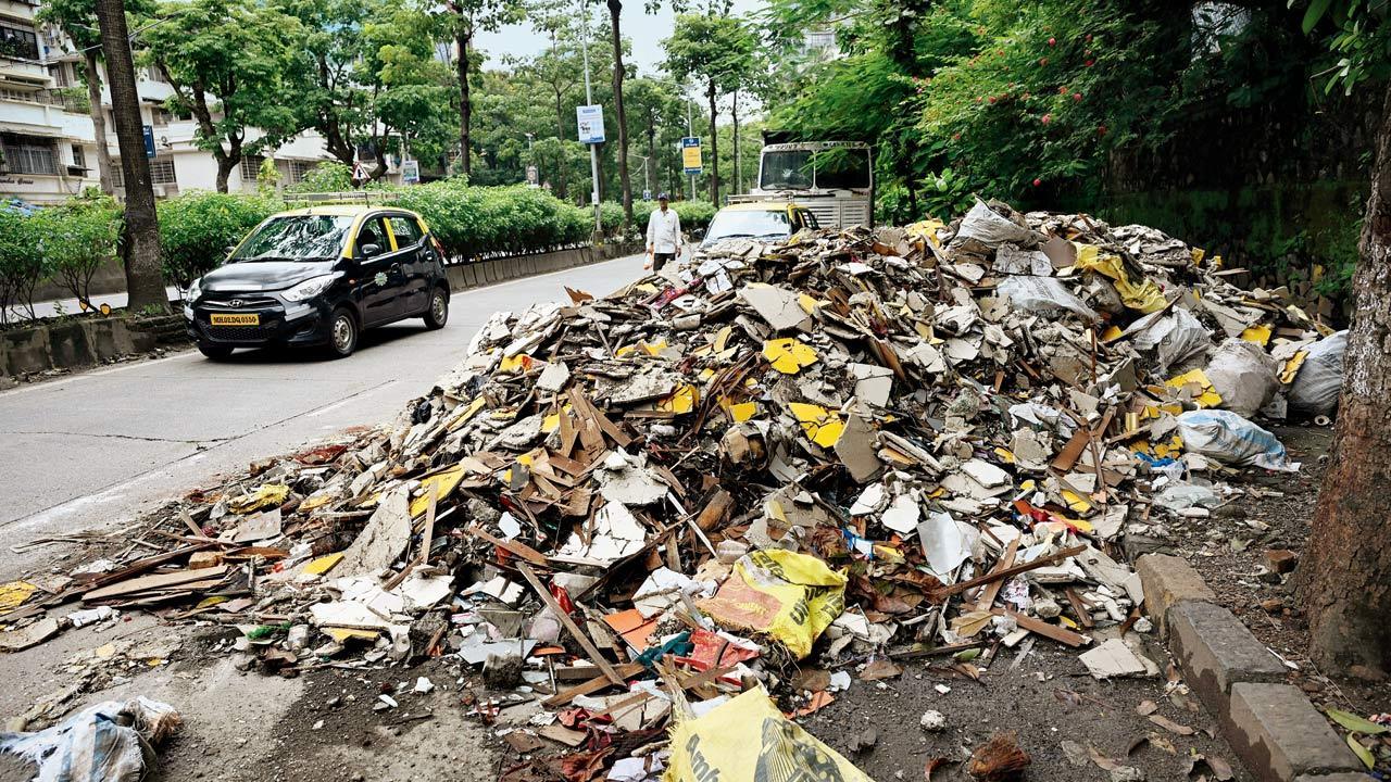 Mumbai: Illegal debris dumping rampant in Wadala; watch video