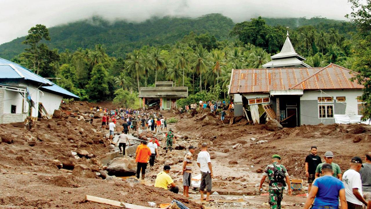 At least 13 killed by flash floods in Indonesia
