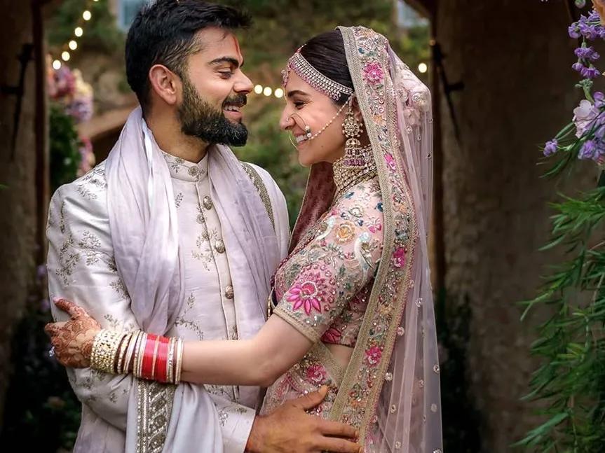 Anushka Sharma and Virat Kohli's wedding was one of the most talked-about events in Bollywood. They married in a private ceremony on December 11, 2017, in Tuscany, Italy. The couple kept the details of their wedding very private, sharing only a few photos and details with the public after the event