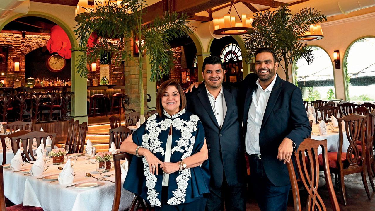 Partners Jasmine Singh, Mikhail Singh and Yajush Malik are all set to welcome guests at the newly revamped Gallops Restaurant at Mahalaxmi