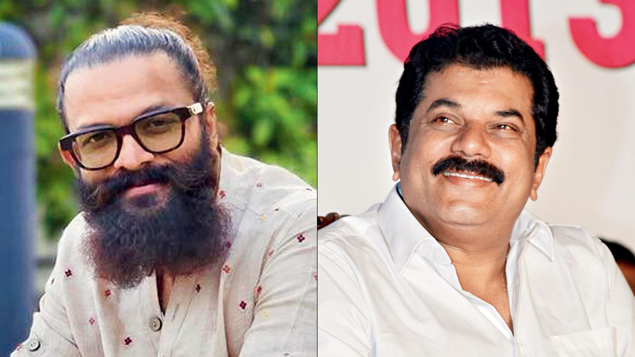 Actor Jayasurya and CPI (M) MLA and actor K Mukesh