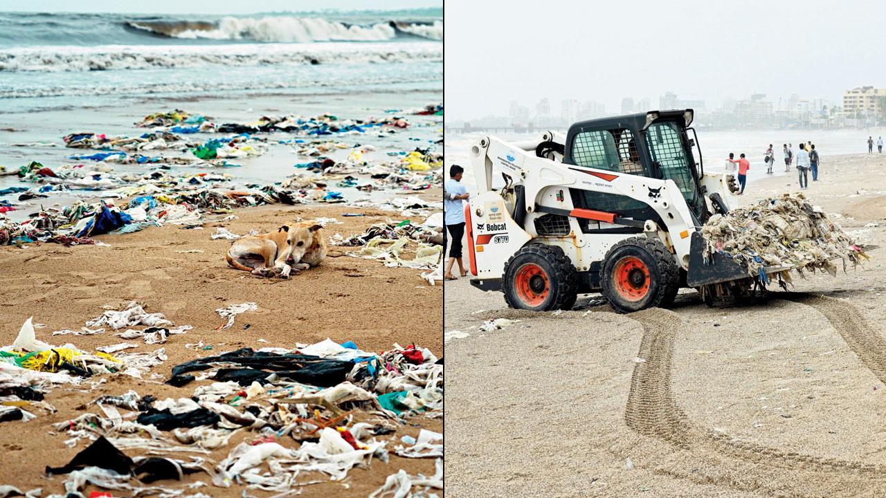 Mid-Day Impact | Mumbai: Machines descend on Juhu beach!