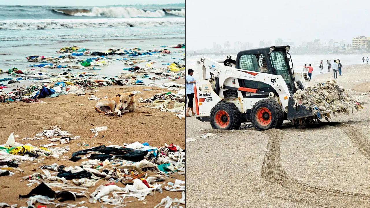 Mid-Day Top News at this hour: Machines descend on Juhu beach; Nifty, Sensex plunges at pre-open and more