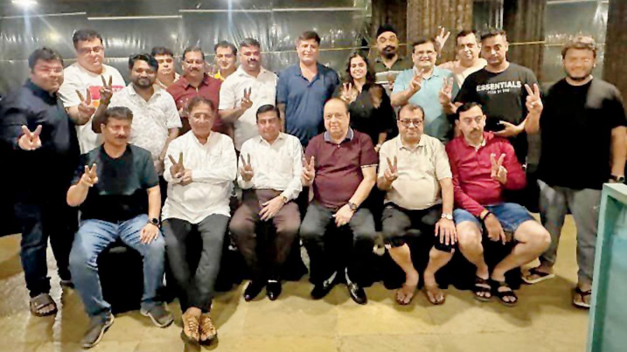Members of Team Omie Kalani at the party’ summit in Goa