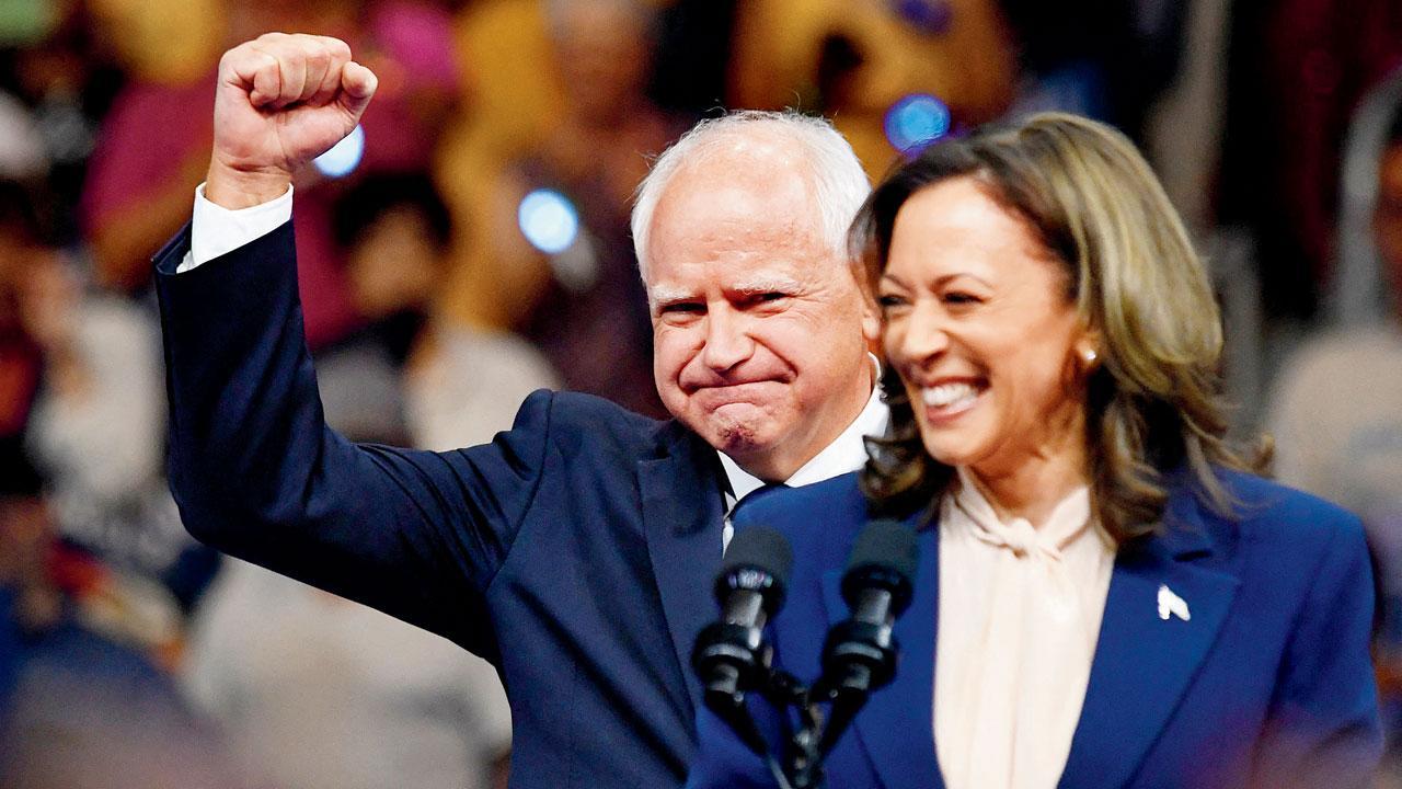 Kamala Harris, Tim Walz now officially US Democratic Party nominees