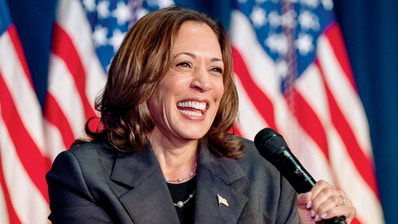 US election: Kamala Harris holds first rally with VP pick Tim Walz in Philadelphia
