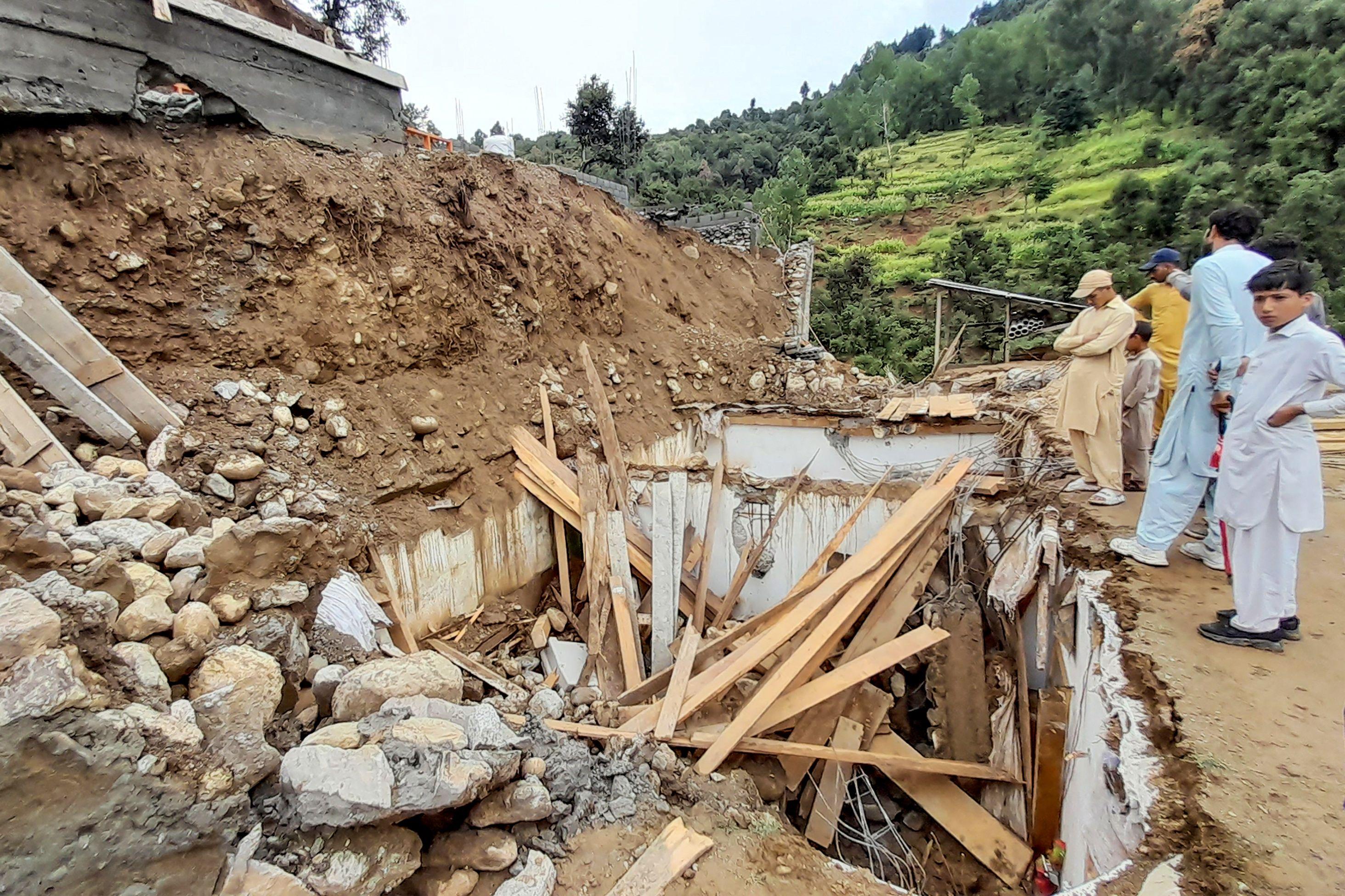 The ongoing incessant monsoon rains in Pakistan's Khyber Pakhtunkhwa have resulted in the deaths of at least 88 people since July 1, the News International reported citing a report by Provincial Disaster Management Authority 