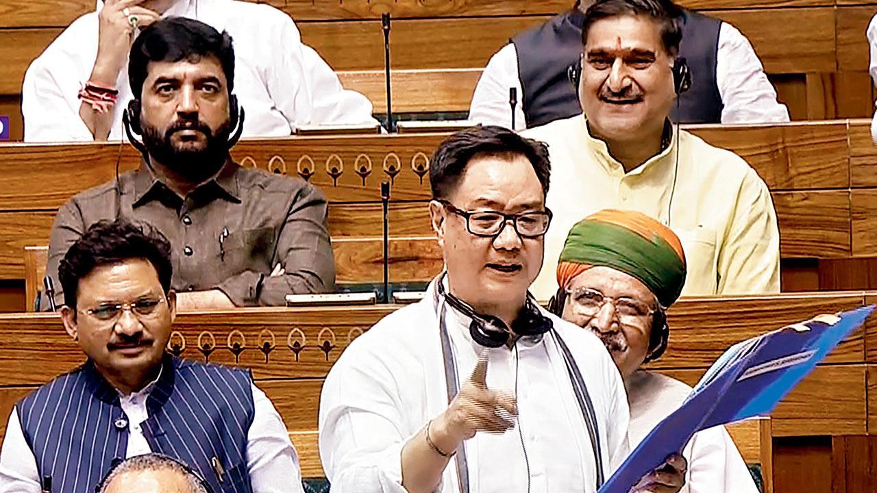 Kiren Rijiju’s Waqf bills spark political firestorm
