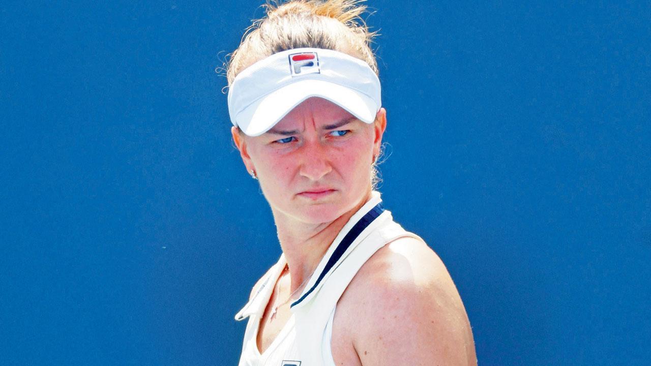 Wimbledon champion Krejcikova crashes out