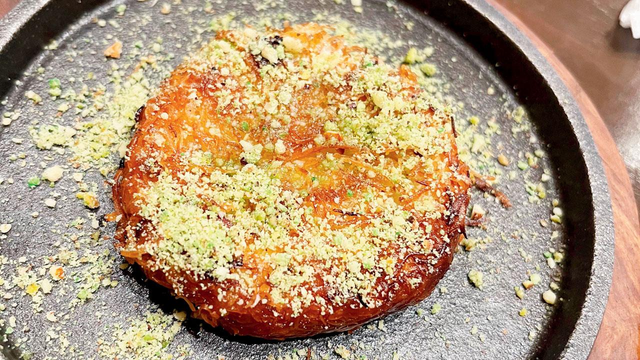 Kunafa. PICS/ANINDITA PAUL