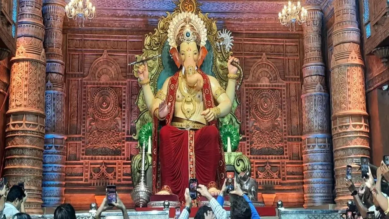IN PHOTOS: Most-famous Ganpati pandals of Mumbai