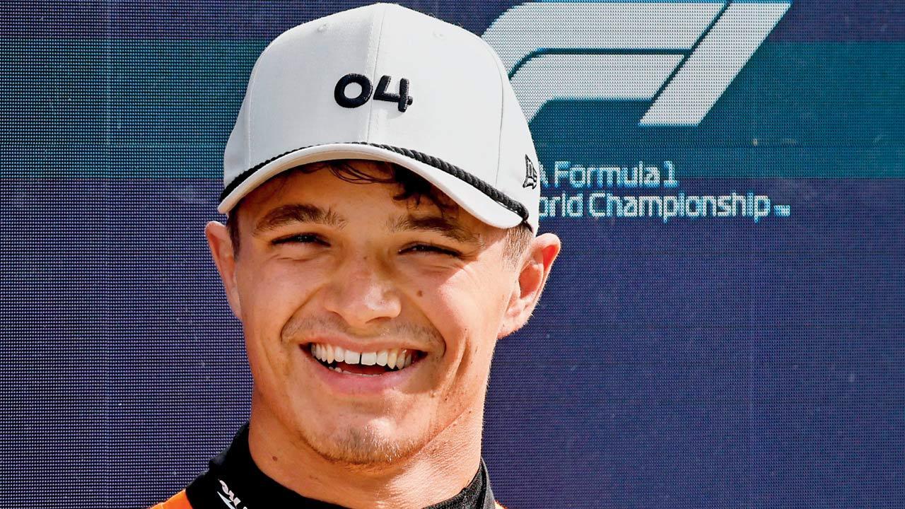 Norris takes pole for Italian GP