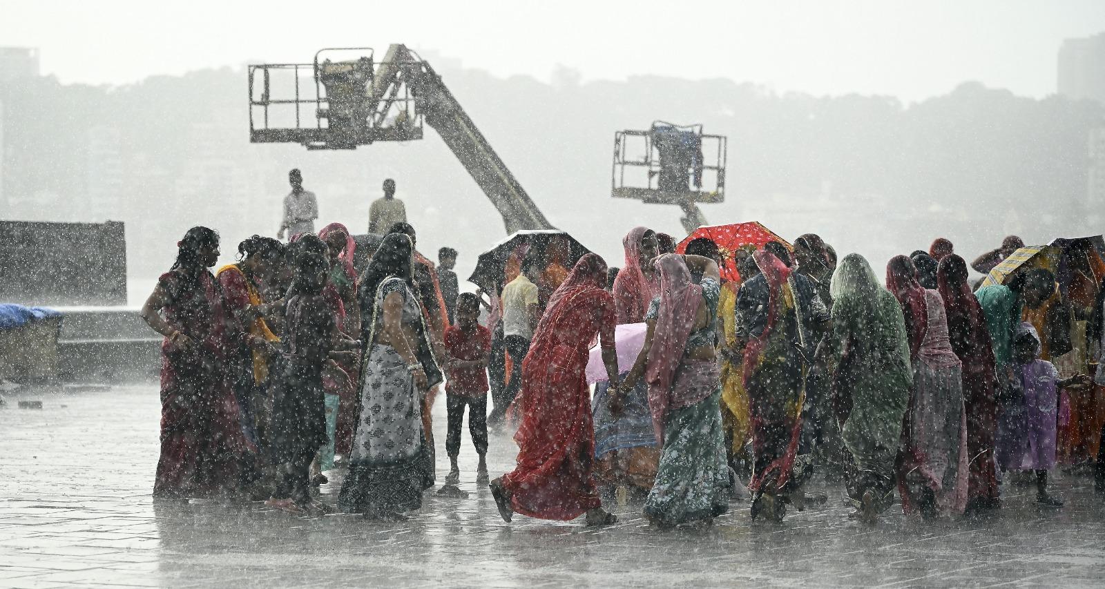 The rains brought down the temperatures, adding more enthusiasm to the Janmashtami celebrations