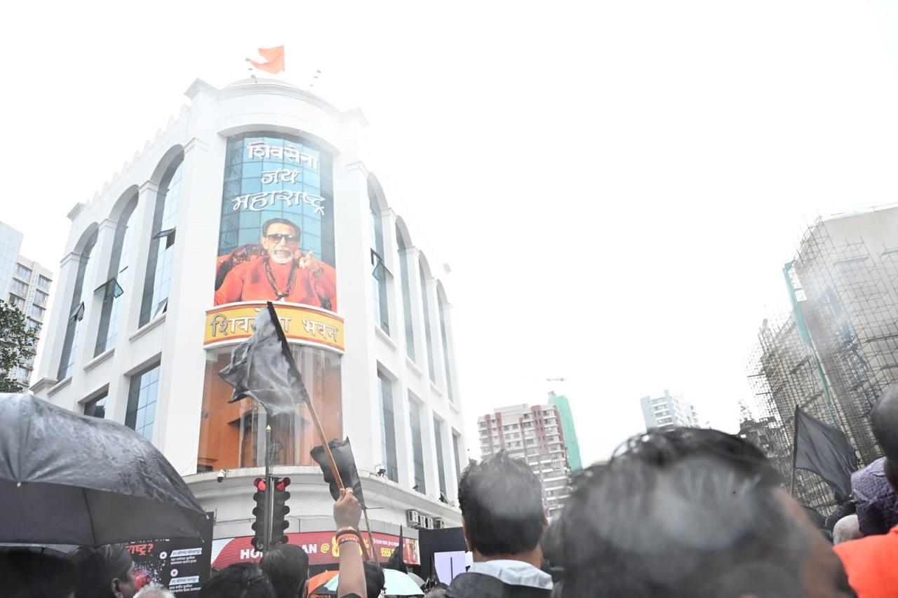 Shiv Sena (UBT) chief Uddhav Thackeray on Saturday said it is a pity that instead of taking action against culprits involved in crimes against women, the Maharashtra government was standing with them