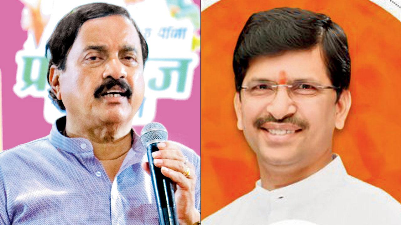 Sunil Tatkare, senior NCP leader and Mahendra Thorve, Shiv Sena (Shinde)