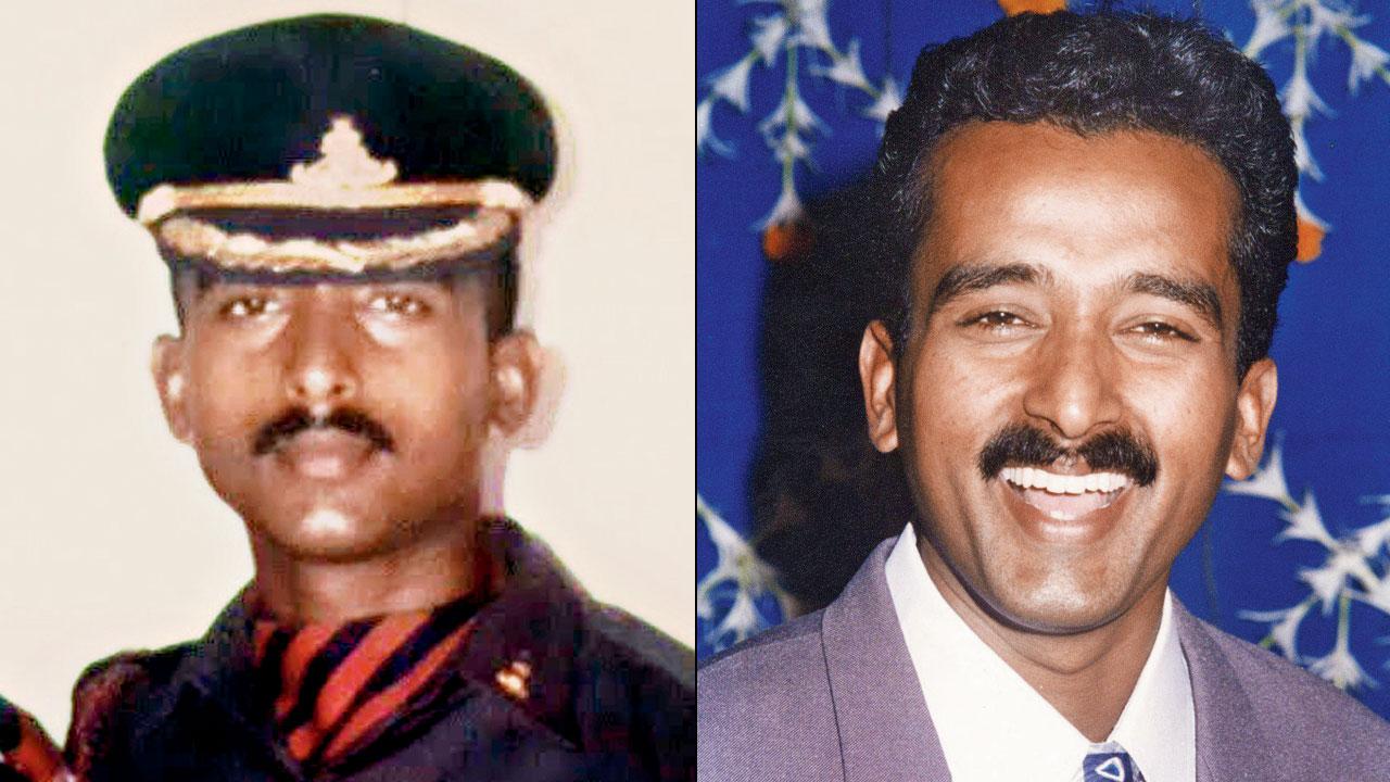 Major Rajesh Nair was deputed to the 4 Rashtriya Rifles, Bihar Regiment and posted in Jammu and Kashmir; (right) Major Rajesh Nair died in action while fighting terrorists in Doda district, J&K, on November 15, 2001