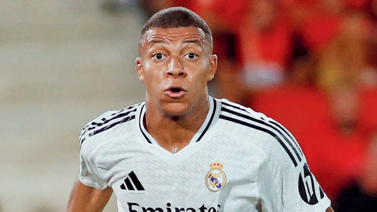 Mbappe goalless on debut as Real held 1-1 at Mallorca