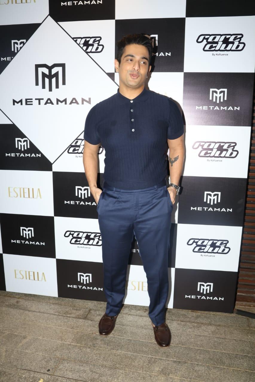 Ranveer Allahbadia, who gained recognition for his podcast channel, posed for the paparazzi