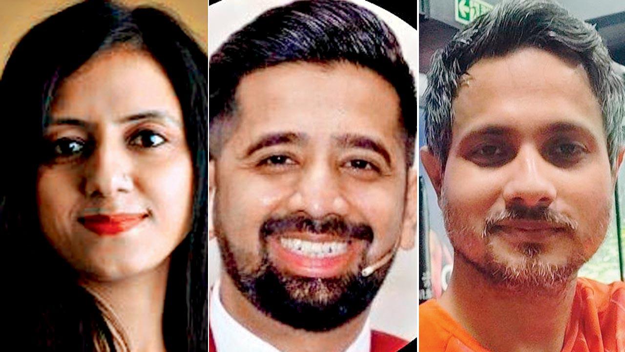 Simita Sambyal, Quinton D’Souza and Jishnu Sanyal