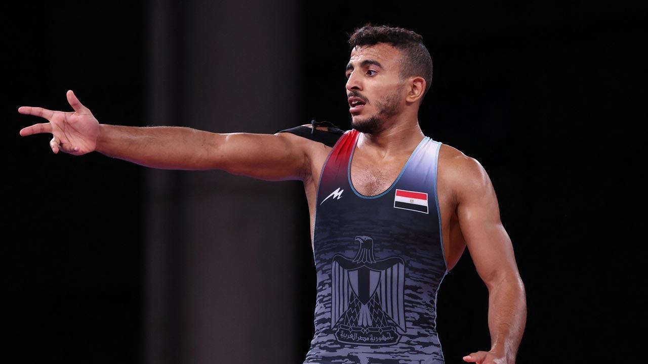 Egypt wrestler held for alleged sexual assault