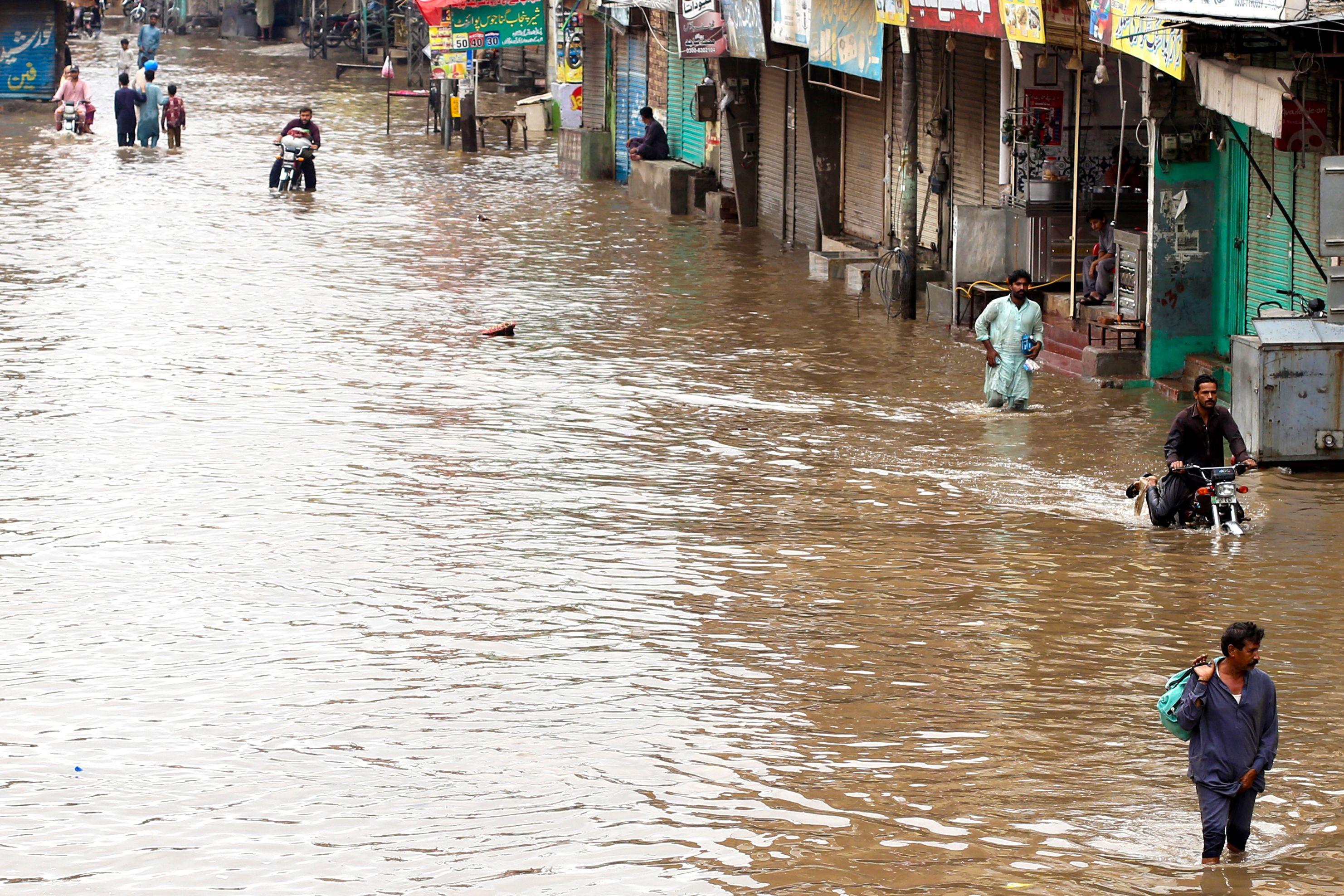 The heavy monsoon rains affecting Pakistan are expected to continue, with the Pakistan Meteorological Department predicting widespread rain and windstorms across the country in the coming days