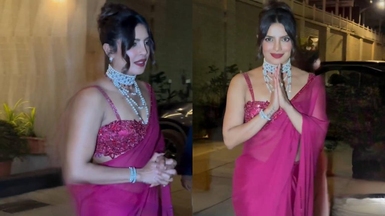 Priyanka Chopra arrives in Mumbai to attend THIS family function