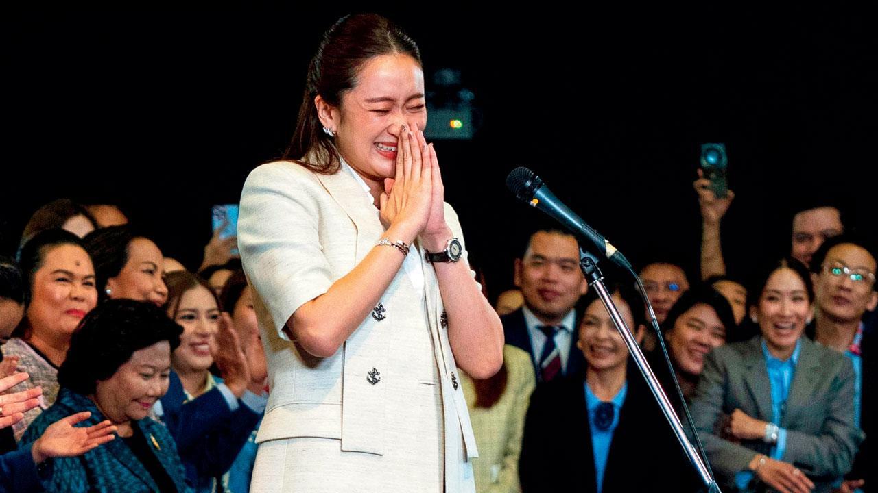 Ex-premier’s daughter is new Thailand PM