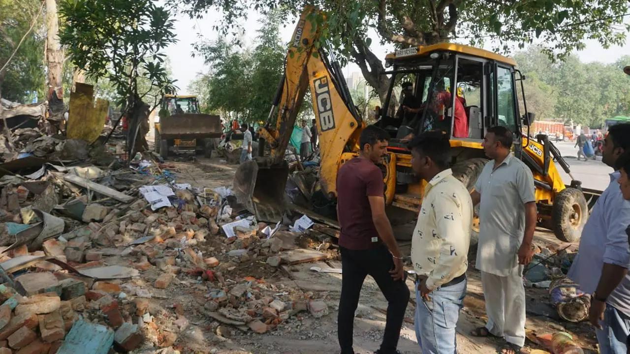 Demolition drive in southeast Delhi, residents say not enough time given to move out