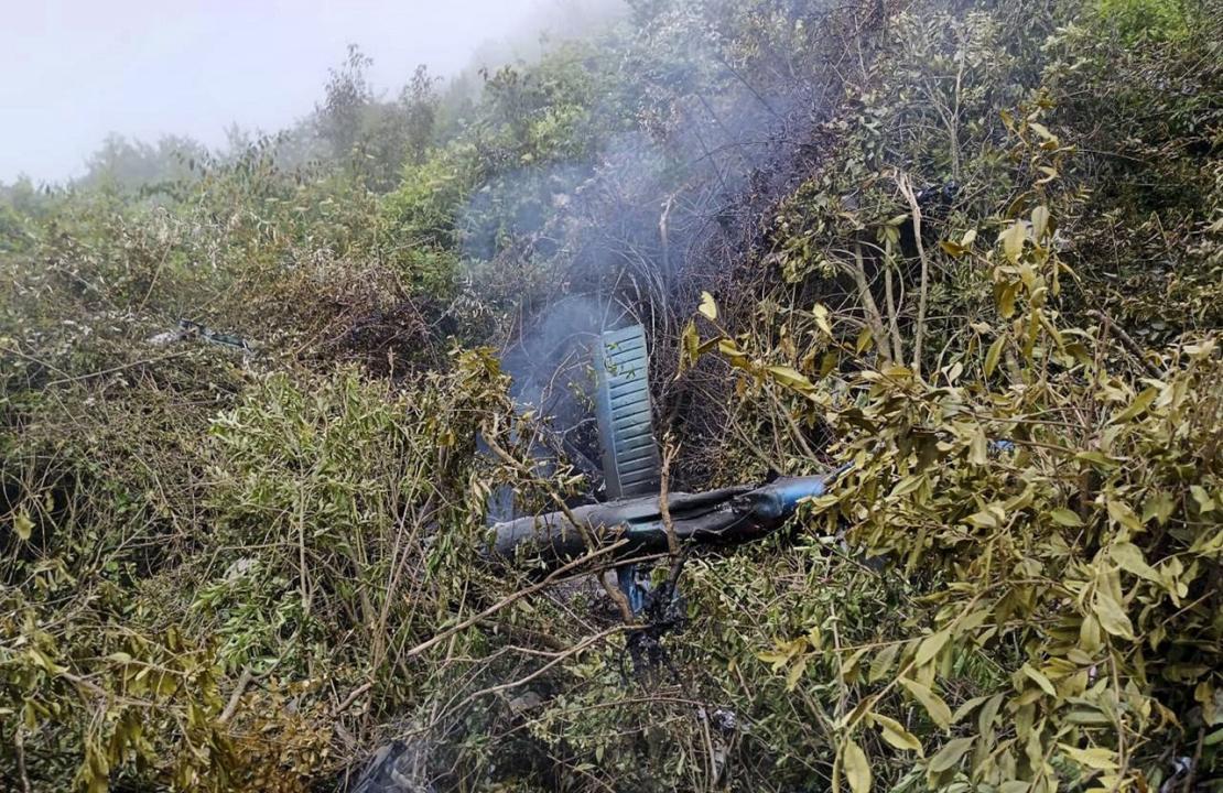 Five killed in helicopter crash in mountains northwest of Nepal's capital
