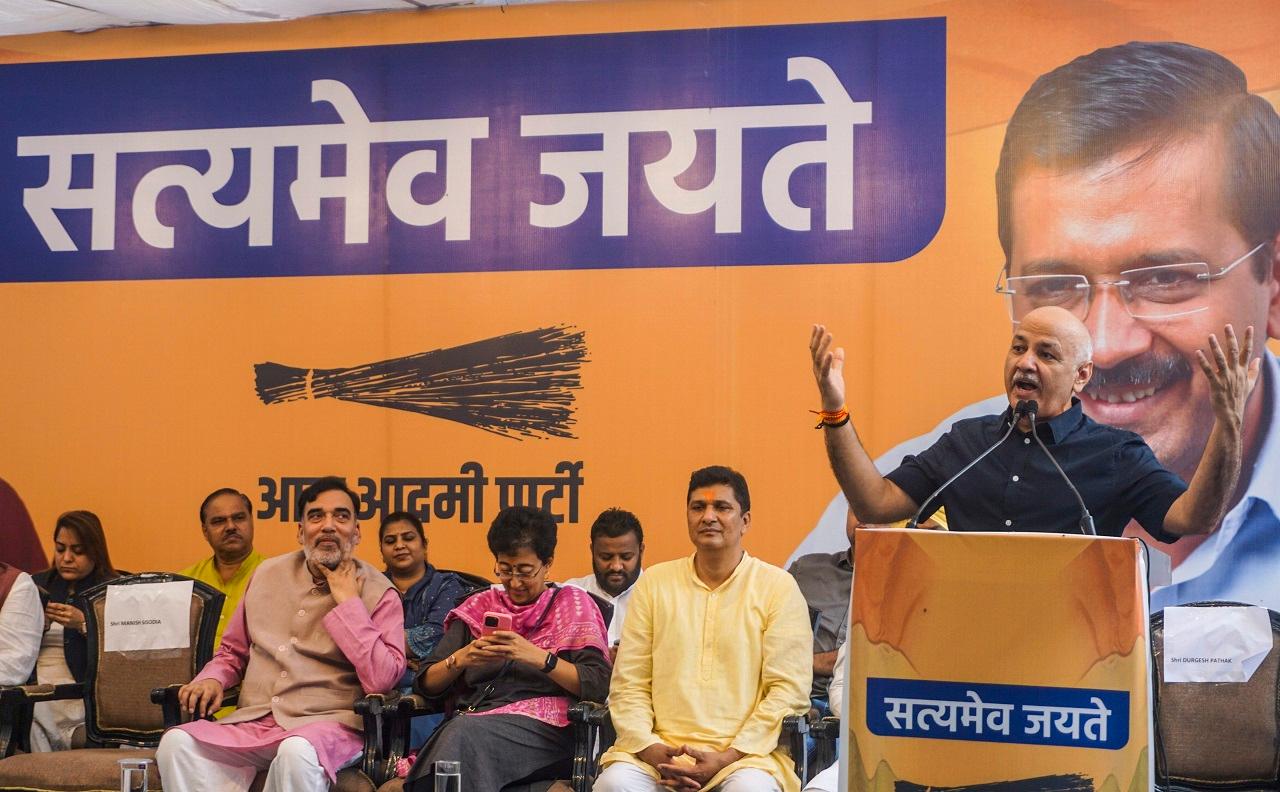 On AAP supremo and Delhi Chief Minister Arvind Kejriwal, who is also in jail in the case, Sisodia said he is the symbol of honesty in the country
