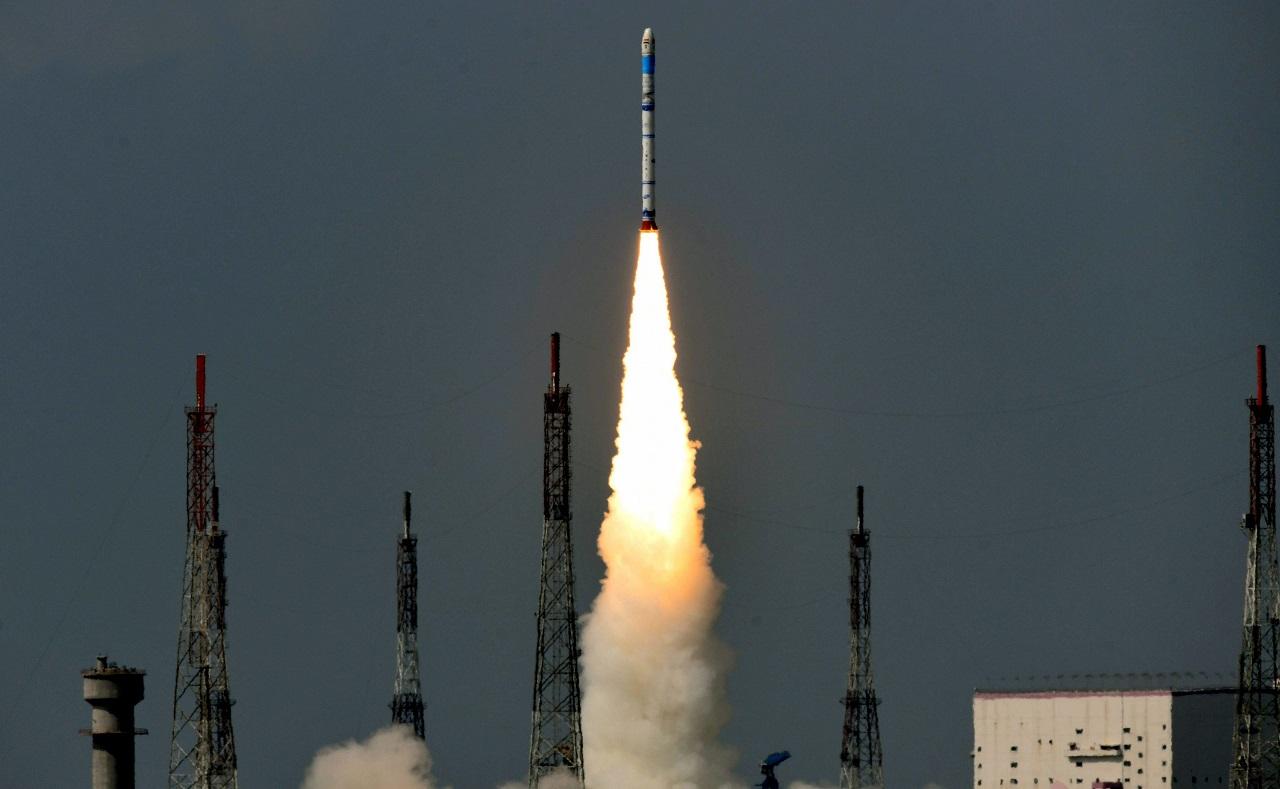 As the six-hour countdown for the mission concluded, theLV rocket carrying the primary Earth Observation Satellite EOS-08 lifted off majestically from the first launch pad at the Satish Dhawan Space Centre here, situated about 135 km east of Chennai at a pre-fixed time of 9.17 am and later achieved its mission
