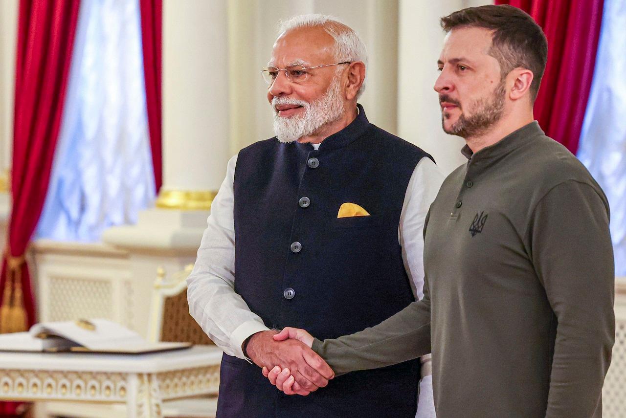 A joint statement also said that PM Modi invited Zelenskyy to visit India at a mutually convenient opportunity