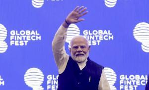 In Photos: PM Modi attends Global Fintech Fest 2024 fest in Mumbai
