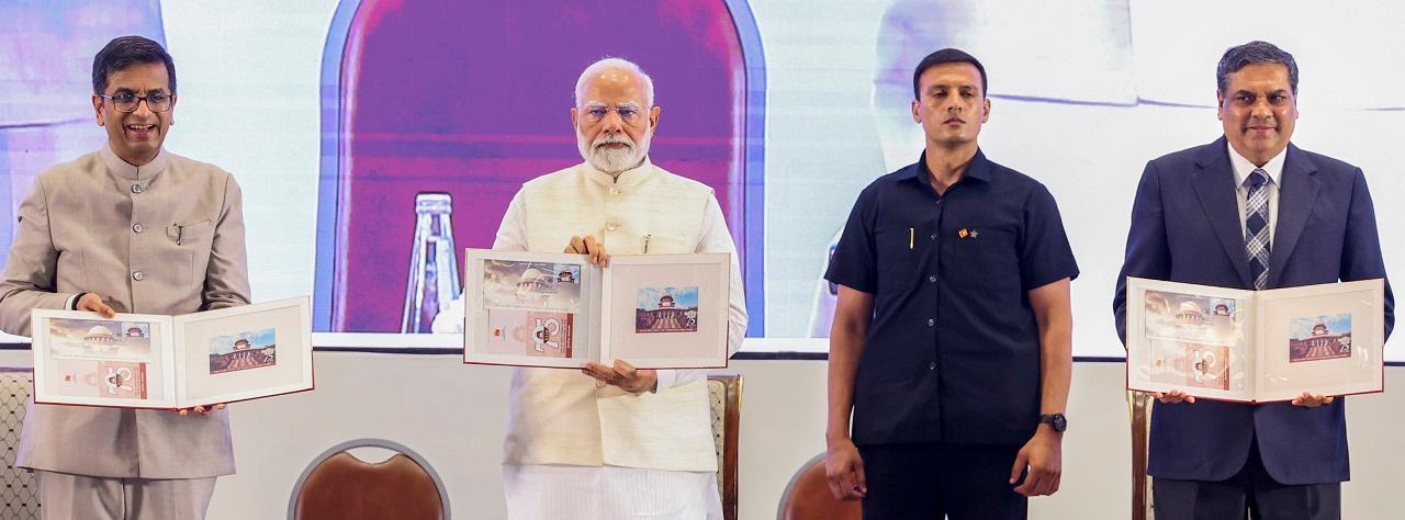 75 years of the Supreme Court, this is not just the journey of an institution. This is the journey of the Constitution of India and its constitutional values. This is the journey of India becoming more mature as a democracy, Prime Minister Modi said while addressing the inaugural event of the two-day National Conference of District Judiciary, at Bharat Mandapam venue in the national capital