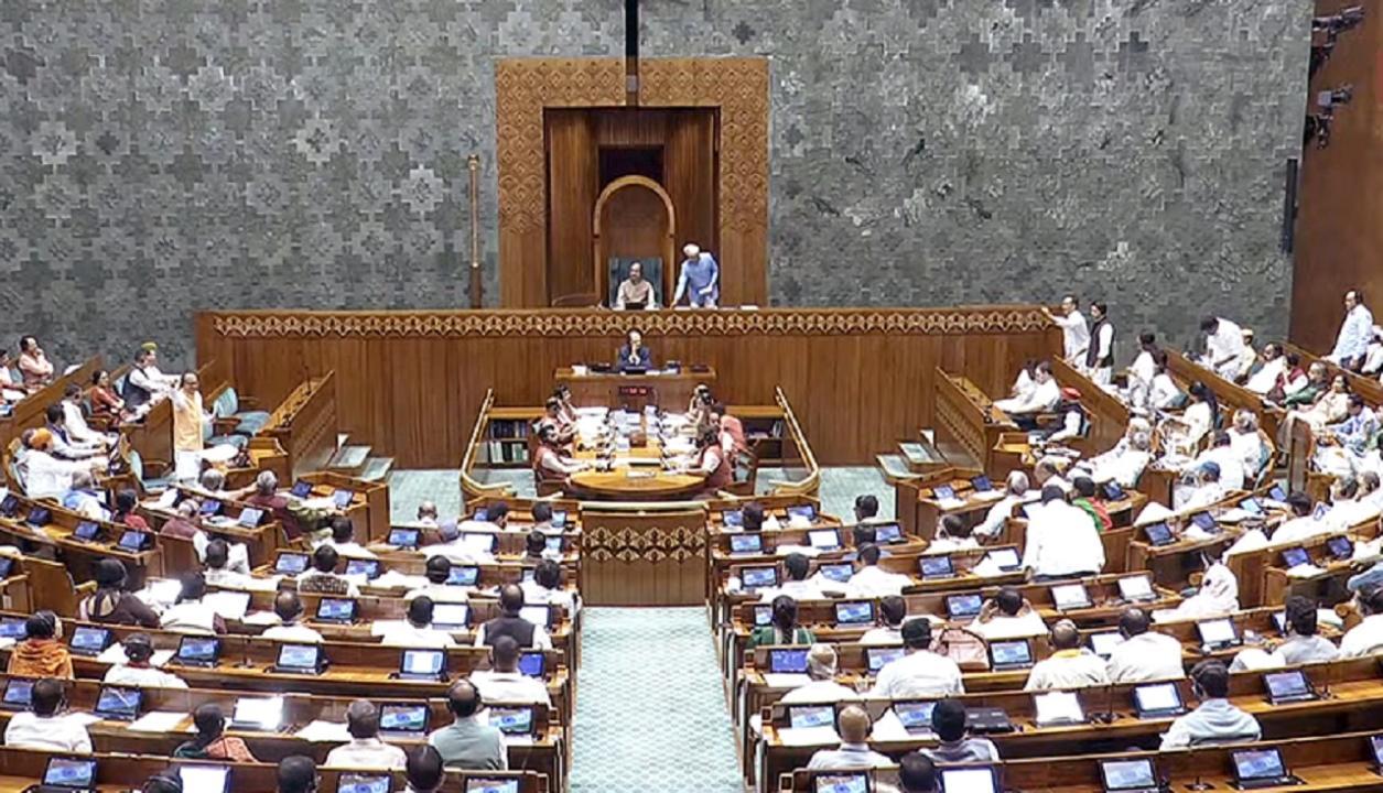 Minor leak from glass dome of Parliament building fixed: Lok Sabha Secretariat