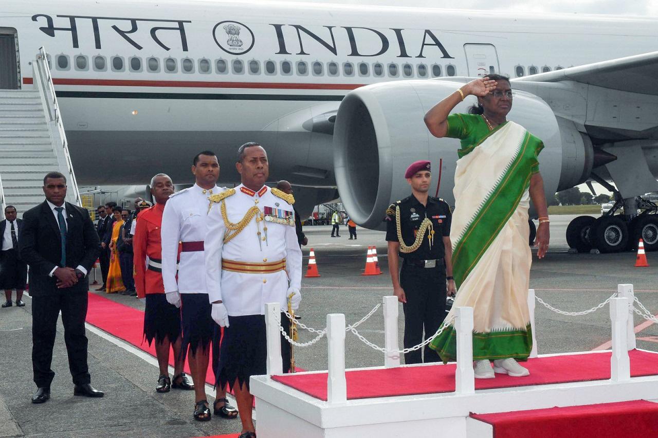 She also addressed the Fijian Parliament and the Indian community in Fiji