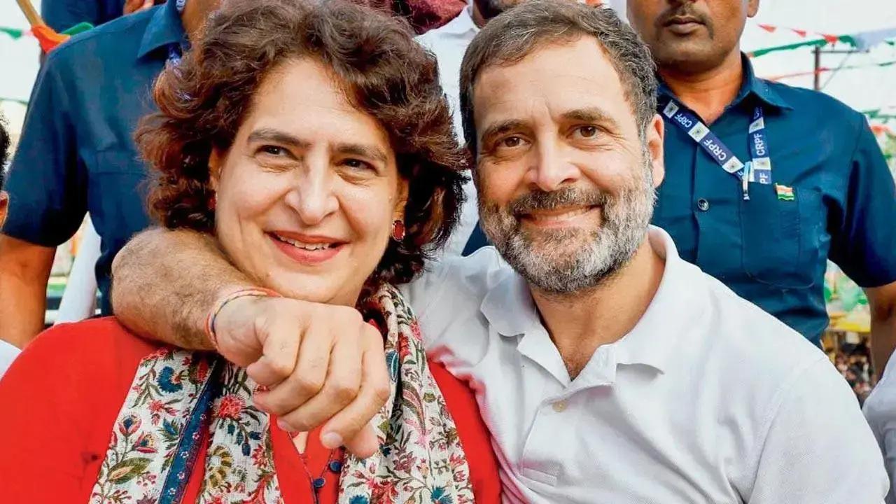 Congress leader Rahul Gandhi, Priyanka arrive in Kerala, to visit landslide-hit Wayanad