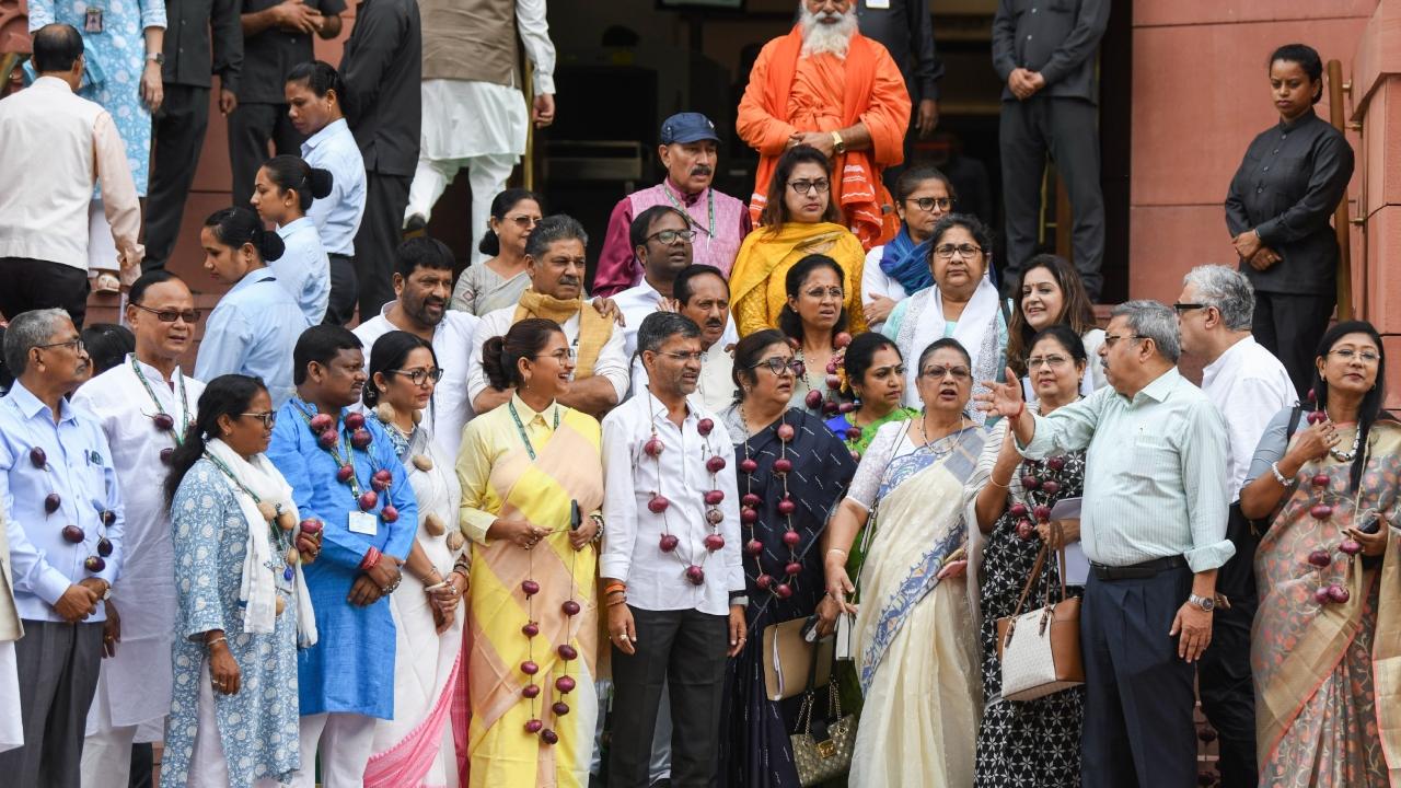The Opposition MPs and the government again locked horns in the day after the Waqf (Amendment) Bill was presented in the Parliament on Thursday