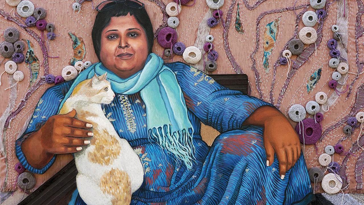 This artist's debut show celebrates those who influenced her world