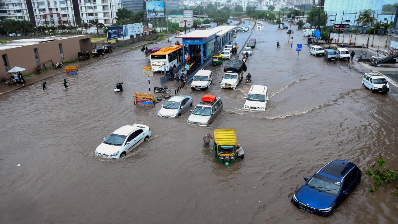 Heavy rains create havoc in Gujarat
