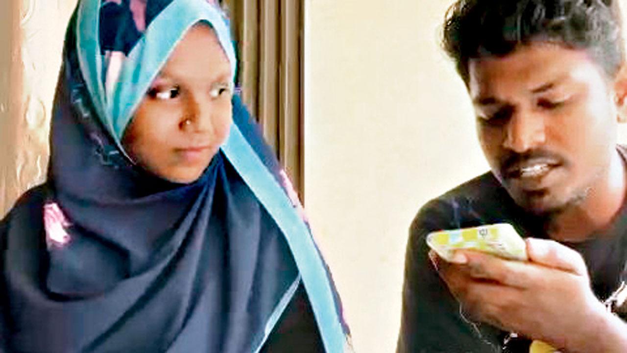 (From left) Saniya MQ and MC Josh in a moment from the music video 