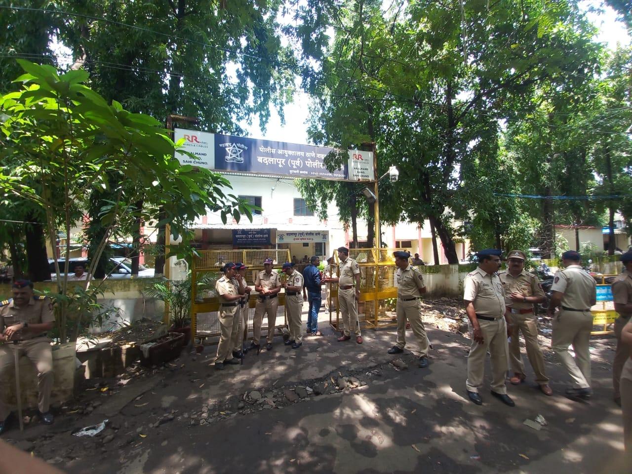 Police broke up the protests after nine hours by lathicharging protesters at the railway station