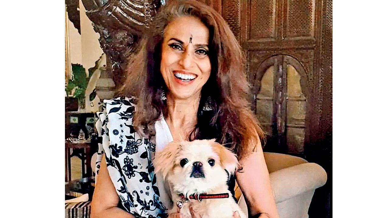 Shobhaa De mentions her pekingese Gong Li in The Book of Dog. FILE PIC